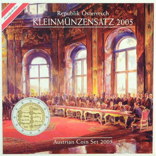 Sada mincí Rakousko 2005, CuNi 28 g