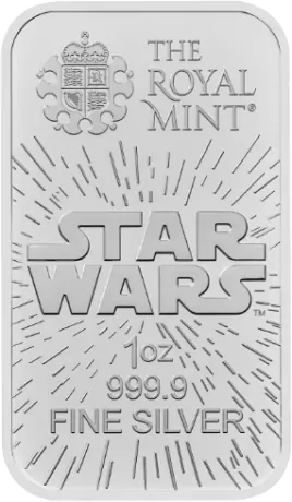 Stříbrný slitek The Royal Mint, Star Wars, 1 oz